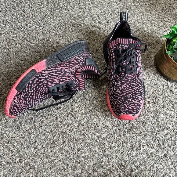 adidas Other - Adidas NMD R1 Primeknit sneakers shoe men’s size US 12 red pink running athletic